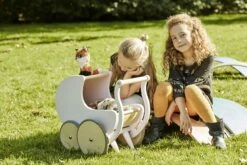 Kinderfeets Puppenwagen Aus Holz - Weiß -Spielzeug Förderung 602573246160 1