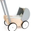 Bajo Puppenwagen Aus Holz - Grau 1 Bajo Puppenwagen Aus Holz - Grau -Spielzeug Förderung bajo puppenwagen aus holz grau