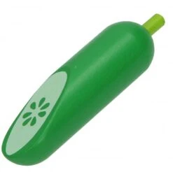 BigJigs Holzküche Zubehör Gurke, Stück