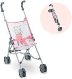 Corolle 9000140720 Mon Grand Poupon Puppenbuggy Pink Für Alle 36-42cm Babypuppen