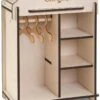 Corolle Holz Kleiderschrank Baby Puppe 30/36 Cm