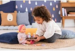 Corolle Hölzerne Geburtstagstorte Set Baby-Puppe 36/42 Cm - 11-teilig -Spielzeug Förderung corolle houten verjaardagstaart set 11 delig