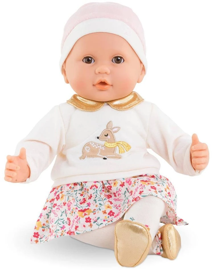 Corolle Mon Grand Poupon Anaïs Winterblüten / Weichkörperpuppe Mit Schlafaugen / Kann Sitzen Und Daumenlutschen / Vanilleduft / 36cm / Für Kinder Ab 2 Jahren Geeignet 3 Corolle Mon Grand Poupon Anaïs Winterblüten / Weichkörperpuppe Mit Schlafaugen / Kann Sitzen Und Daumenlutschen / Vanilleduft / 36cm / Für Kinder Ab 2 Jahren Geeignet