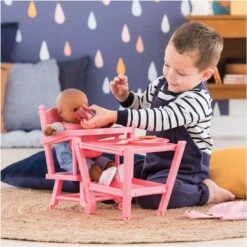 Corolle Mon Grand Poupon Puppenstuhl Rosa Babypuppe 36/42 Cm -Spielzeug Förderung corolle mon grand poupon poppenstoel roze babypop 36 42 cm