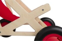 Van Dijk Toys Puppen Buggy Rot -Spielzeug Förderung detail wiel 1