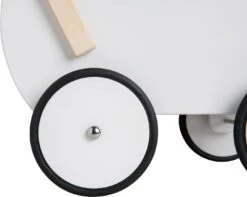 Van Dijk Toys Puppenwagen Rosa Klassis Weiss -Spielzeug Förderung detail wiel