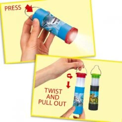 Dino World Taschenlampe -Spielzeug Förderung dino world taschenlampe 3