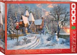 Eurographics Puzzle Dominic Davison: Landhaus Zu Weihnachten - 1000 Teile