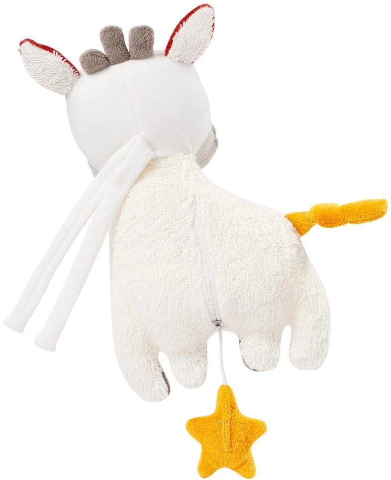 Fehn 056020 Spieluhr Zebra FehnNATUR – Kuschelige Babyspieluhr Aus Bio-Baumwolle – Mit Herausnehmbarem Spielwerk Und Befestigung – Für Babys Ab 0 Monaten – Größe: 2 Cm 4 Fehn 056020 Spieluhr Zebra FehnNATUR – Kuschelige Babyspieluhr Aus Bio-Baumwolle – Mit Herausnehmbarem Spielwerk Und Befestigung – Für Babys Ab 0 Monaten – Größe: 2 Cm – Bild 2