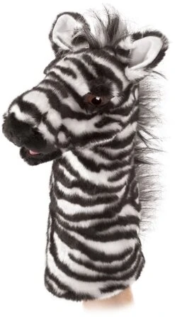 Folkmanis Handpuppe Puppet 2565 Zebra