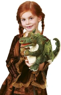 Folkmanis Puppets 2886 - Baby Drachen -Spielzeug Förderung folkmanis puppets 2886 baby drachen 3