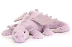 Geleekatze Kuscheltier Lavendeldrache - 14x50x12cm