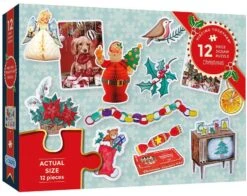 Gibsons Puzzle Christmas - 12 Teile