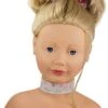 Götz 1192052 Haarwerk Mit Blonden Haaren Und Blauen Augen - 28 Cm Hoher Frisierkopf- Und Schminkkopf In 58-teiligen Set - Geeignet Für Mädchen Ab 3 Jahren