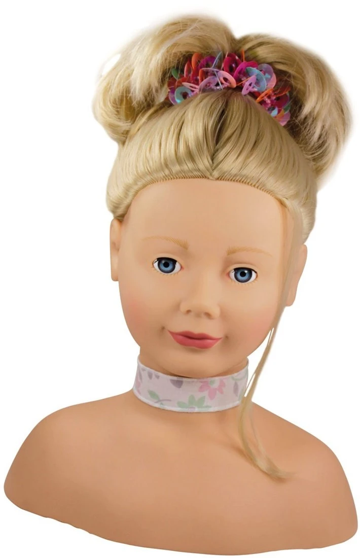Götz 1192052 Haarwerk Mit Blonden Haaren Und Blauen Augen - 28 Cm Hoher Frisierkopf- Und Schminkkopf In 58-teiligen Set - Geeignet Für Mädchen Ab 3 Jahren 3 Götz 1192052 Haarwerk Mit Blonden Haaren Und Blauen Augen - 28 Cm Hoher Frisierkopf- Und Schminkkopf In 58-teiligen Set - Geeignet Für Mädchen Ab 3 Jahren