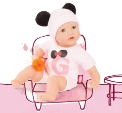 Götz 2020142 Muffin To Dress Puppe Signature Edition - 33 Cm Große Babypuppe Mit Blauen Schlafaugen, Ohne Haare Mit Mütze Und Schnuller - Weichkörper-Puppe Ab 18 Monaten -Spielzeug Förderung goetz 2020142 muffin to dress puppe signature edition 33 cm grosse babypuppe mit blauen schlafaugen ohne haare mit muetze und schnuller weic