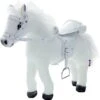 Götz 3401485 Weißer Blitz Pferde-Puppe - Biegsames Plüschpferd Mit Soundchip Für Stehpuppen - Für Kinder Ab 3 Jahren -Spielzeug Förderung goetz 3401485 weisser blitz pferde puppe biegsames plueschpferd mit soundchip fuer stehpuppen fuer kinder ab 3 jahren