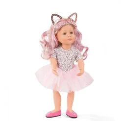 Götz Little Kidz Fashion Puppe Elli Mit Ballett-Outfit 10-teilig - 36 Cm