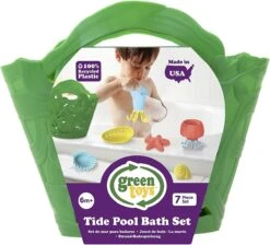 Green Toys Badeset Meerestiere - Grüner Korb -Spielzeug Förderung green toys badeset meerestiere gruener korb 3