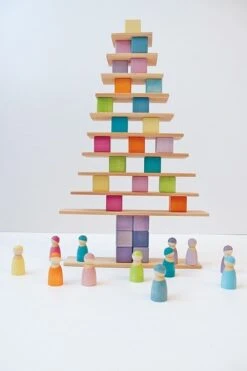 Grimm's - Pastell Mosaik -Spielzeug Förderung grimm apos s pastell mosaik 3