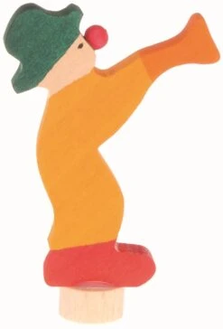 Grimm's - Steckfigur Clown Mit Trompete