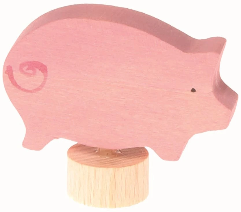 Grimm's - Steckfigur Schwein 3 Grimm's - Steckfigur Schwein