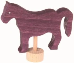 Grimm's - Steckfigur Violettes Pferd