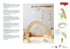 HABA 305985 - Spieltrainer Pünktchen, Spieltrainer & Decke Ab 0 Jahren, Made In Germany -Spielzeug Förderung haba 305985 spieltrainer puenktchen spieltrainer decke ab 0 jahren made in germany 3