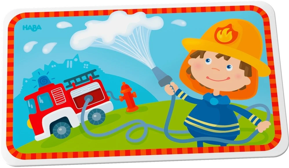 HABA Brettchen Feuerwehr 3 HABA Brettchen Feuerwehr