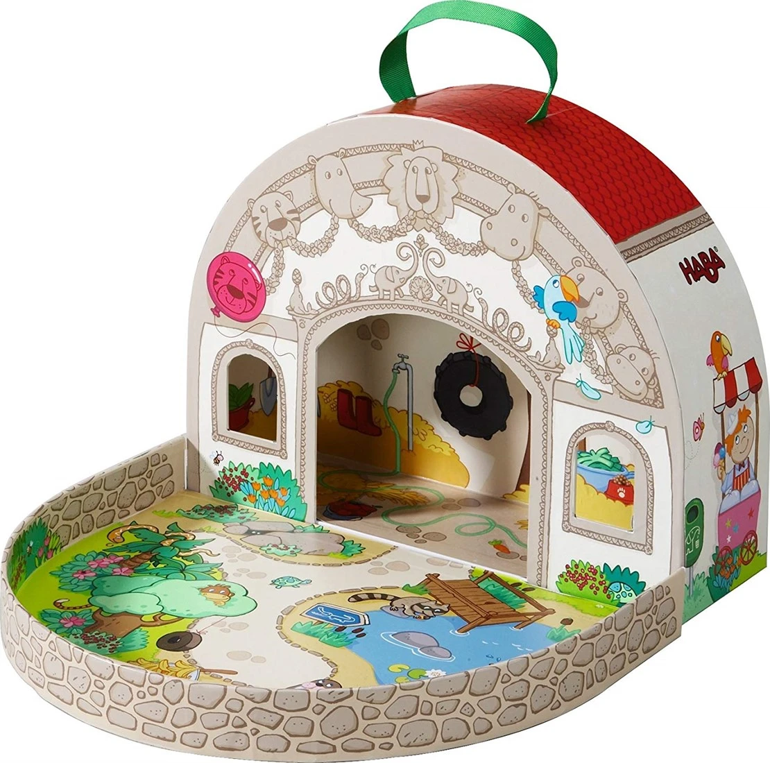 HABA Großes Spielset Im Zoo 4 HABA Großes Spielset Im Zoo – Bild 2