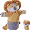HABA Handpuppe Löwe Mit Baby -Spielzeug Förderung haba handpuppe loewe mit baby