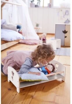 HABA Puppenbett Tulpentraum -Spielzeug Förderung haba puppenbett tulpentraum 3