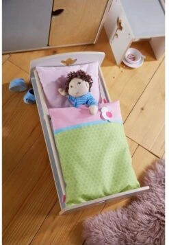 HABA Puppenbettwäsche Frühlingszauber 7 HABA Puppenbettwäsche Frühlingszauber -Spielzeug Förderung haba puppenbettwaesche fruehlingszauber 3