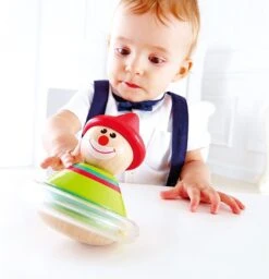 Hape E0015 Roly-Poly Toy (Multi-Colour) Wackel-Ralph-Stehaufmännchen -Spielzeug Förderung hape e0015 roly poly toy multi colour wackel ralph stehaufmaennchen 3