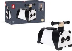 Janod - Aufsitzspielzeug Aus Holz Panda - Multidirektional 360 ° - Entwicklung Der Balance - Inkl. Aufbewahrungsfach Ab 1 Jahr, J08052 -Spielzeug Förderung janod aufsitzspielzeug aus holz panda multidirektional 360 entwicklung der balance inkl aufbewahrungsfach ab 1 jahr j08052 3