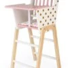 Janod - Candy Chic - Hochstuhl Aus Holz Für Puppen Bis 42 Cm - Puppenzubehör - Ab 3 Jahren, J05888 -Spielzeug Förderung janod candy chic hochstuhl aus holz fuer puppen bis 42 cm puppenzubehoer ab 3 jahren j05888