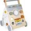 Janod J04410 Holzwagen Mit Mehreren Sweet Cocoon Collection-9 Aktivitäten-Wasserfarbenes Spielzeug Für Kinder Jungen Laufen Lernen-Stille Räder-Ab 1 Jahr -Spielzeug Förderung janod j04410 holzwagen mit mehreren sweet cocoon collection 9 aktivitaeten wasserfarbenes spielzeug fuer kinder jungen laufen lernen stille raeder ab 1 jahr