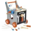 Janod J06478 „Brico'Kids“ Holz-Werkbankwagen Für Kinder, Magnetisch, Fantasiespielzeug, Mit 25 Werkzeugen Und Zubehör, Für Kinder Ab 18 Monaten, Mehrfarbig -Spielzeug Förderung janod j06478 brico apos kids holz werkbankwagen fuer kinder magnetisch fantasiespielzeug mit 25 werkzeugen und zubehoer fuer kinder ab 18 monaten mehrfarbig