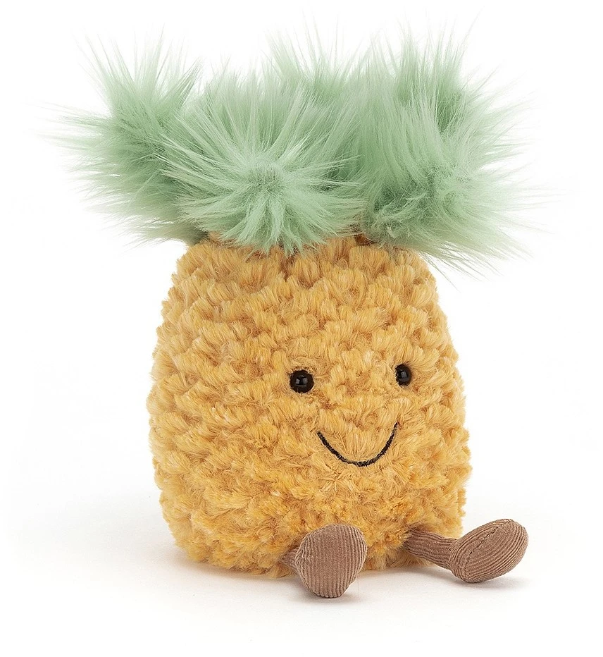 Jellycat Amuseable Ananas Klein - 16cm 3 Jellycat Amuseable Ananas Klein - 16cm