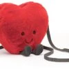 Jellycat Amuseable Herz Tasche - 17x18cm -Spielzeug Förderung jellycat amuseable herz tasche 17x18cm