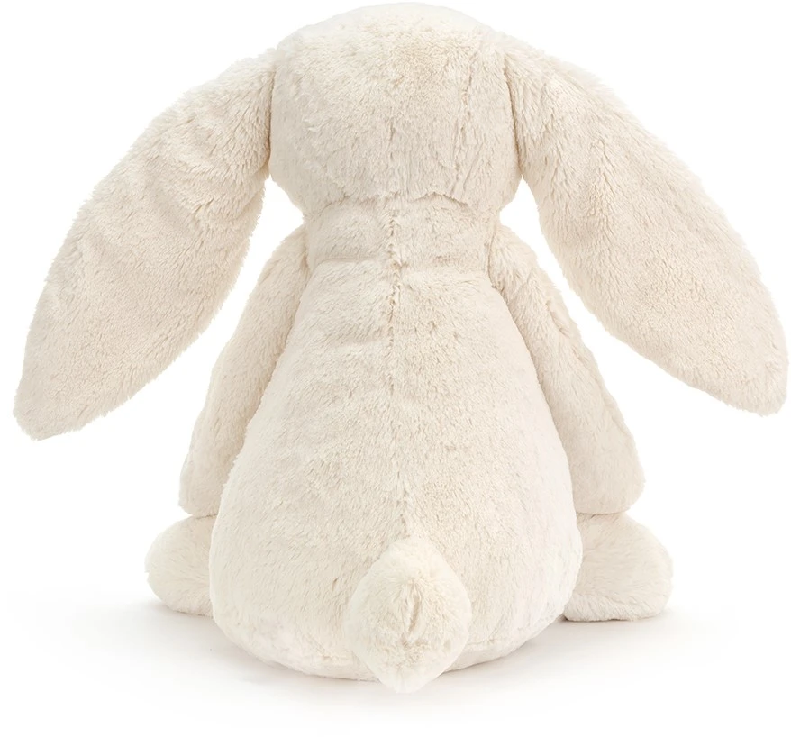 Jellycat Bashful Hase Cremefarben Riesig - 67 Cm 5 Jellycat Bashful Hase Cremefarben Riesig - 67 Cm – Bild 3
