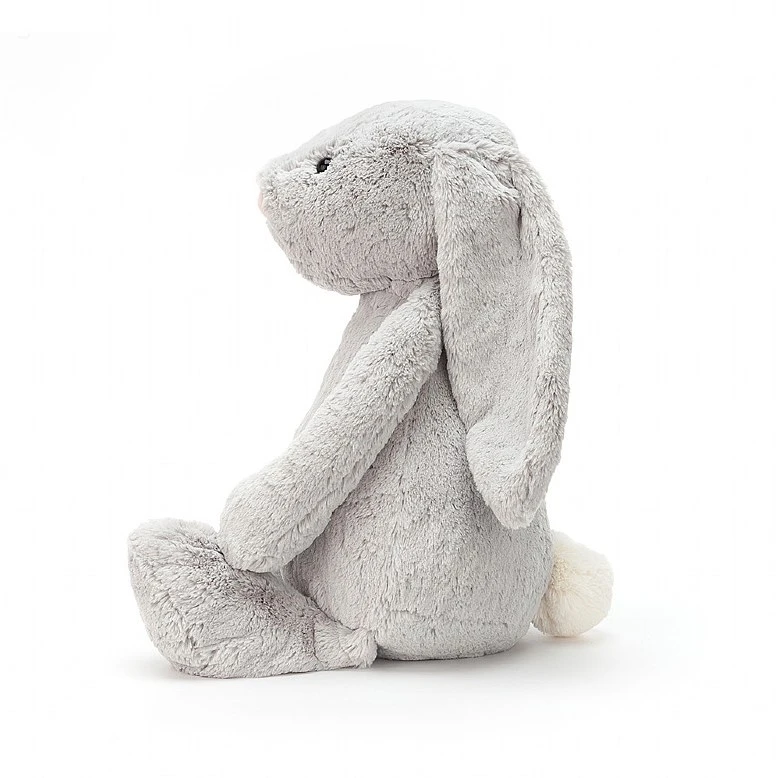 Jellycat Bashful Hase Silber Riesig - 67cm 4 Jellycat Bashful Hase Silber Riesig - 67cm – Bild 2