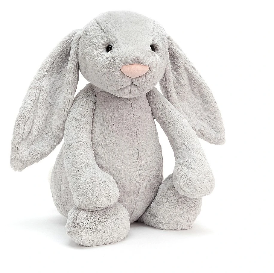 Jellycat Bashful Hase Silber Riesig - 67cm 3 Jellycat Bashful Hase Silber Riesig - 67cm
