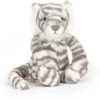 Jellycat Bashful Snow Tiger Mittelgroß -Spielzeug Förderung jellycat bashful snow tiger mittelgross