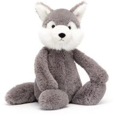 Jellycat Bashful Wolf Mittelgroß - 31x12cm
