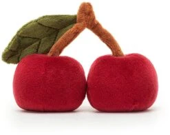Jellycat Fabulous Fruit Kirsche - 9cm -Spielzeug Förderung jellycat fabulous fruit kirsche 9cm 3