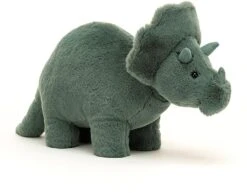 Jellycat Fossilly Triceratops - 17cm