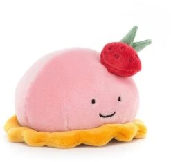 Jellycat Hübscher Patisserie Dome Framboise -Spielzeug Förderung jellycat huebscher patisserie dome framboise 3
