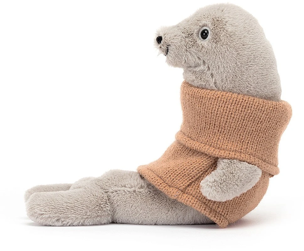 Jellycat Kuschelige Besatzung Robbe - 14x7cm 4 Jellycat Kuschelige Besatzung Robbe - 14x7cm – Bild 2