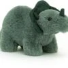 Jellycat Kuscheltier Fossiler Triceratops Mini - 10cm -Spielzeug Förderung jellycat kuscheltier fossiler triceratops mini 10cm